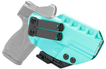 Image of CYA Supply Co. RIDGE IWB Holster for Smith&amp;Wesson, M&amp;P M2.0 Compact 4in , Right Hand Draw, Teal Blue, Small, RDG0247