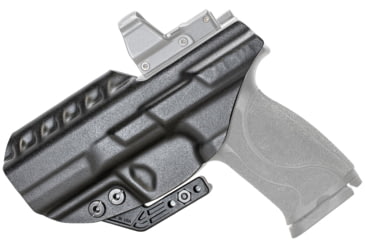 Image of CYA Supply Co. RIDGE IWB Holster for Smith&amp;Wesson, M&amp;P M2.0 Fullsize 4.25in, Right Hand Draw, Black, Small, RDG0251