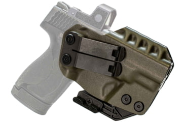 Image of CYA Supply Co. RIDGE IWB Holster for Smith&amp;Wesson, M&amp;P Shield M2.0 &amp; M&amp;P Shield Plus 3.1in, Right Hand Draw, Olive Drab, Small, RDG0009