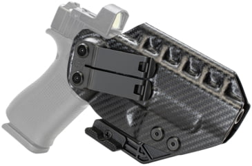 Image of CYA Supply Co. RIDGE IWB Holster,Glock, 48 / 48 MOS, Right Hand Draw, Carbon Fiber, Small, RDG0235