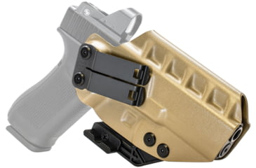 Image of CYA Supply Co. RIDGE IWB Holster,Glock, Glock 17 GEN 3-5 Glock 22 / 31 Gen 3-4, Right Hand Draw, Flat Dark Earth, Small, RDG0203