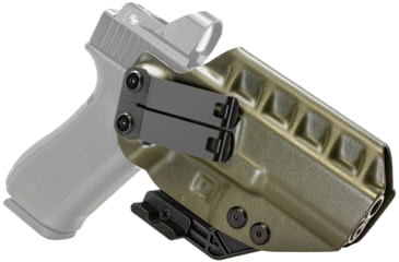 Image of CYA Supply Co. RIDGE IWB Holster,Glock, Glock 17 GEN 3-5 Glock 22 / 31 Gen 3-4, Right Hand Draw, Olive Drab, Small, RDG0209