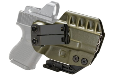 Image of CYA Supply Co. RIDGE IWB Holster,Glock, Glock 26 Gen 3-5 Glock 27 / 33 Gen 3-4, Right Hand Draw, Olive Drab, Small, RDG0189