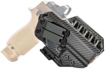 Image of CYA Supply Co. RIDGE IWB Holster, Sig Sauer, P320 Compact/Carry &amp; M18, Right Hand Draw, Carbon Fiber, Small, RDG0105