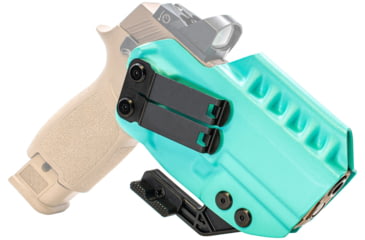 Image of CYA Supply Co. RIDGE IWB Holster, Sig Sauer, P320 Compact/Carry &amp; M18, Right Hand Draw, Teal Blue, Small, RDG0107