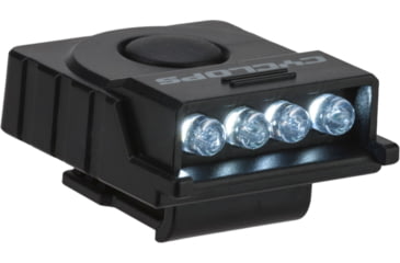 Image of Cyclops Black Hat Clip White LED Headlamp, Black, CYC-HCBLK-W