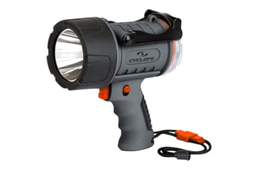 Image of Cyclops Waterproof LED Spotlight w/Flood Light, 2000 Lumens, Red/White CREE XP-G3 LED, Black/Grey, CYC2000WP