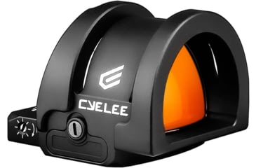 Image of Cyelee Optics BULL PRO Reflex Red Dot Sight, 1x34.5x26mm, 3 MOA Dot, Black, X003XV5CCZ