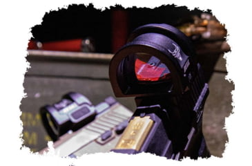 Image of Cyelee Optics BULL PRO Reflex Red Dot Sight, 1x34.5x26mm, 3 MOA Dot, Black, X003XV5CCZ