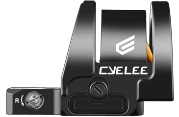 Image of Cyelee Optics BULL X PRO Reflex Red Dot Sight, 1x34.5x26mm, 2 MOA Dot/26 MOA Circle, Black, X003ZQ2KW3
