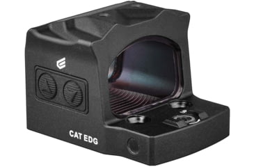 Image of Cyelee Optics CAT EDG Reflex Red Dot Sight, 1x23x16mm, 3 MOA Dot, Black, CO-CAT-EDG
