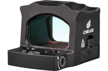 Image of Cyelee Optics CAT EDG Reflex Red Dot Sight, 1x23x16mm, 3 MOA Dot, Black, CO-CAT-EDG