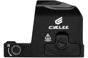 Image of Cyelee Optics CAT EDG Reflex Red Dot Sight, 1x23x16mm, 3 MOA Dot, Black, CO-CAT-EDG