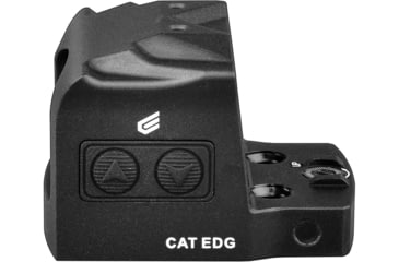 Image of Cyelee Optics CAT EDG Reflex Red Dot Sight, 1x23x16mm, 3 MOA Dot, Black, CO-CAT-EDG