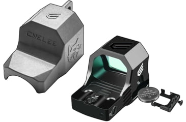 Image of Cyelee Optics CAT G-PRO Reflex Red Dot Sight, 1x21x16.5mm, 3 MOA Dot, Black, X004BZWF63