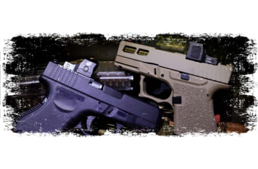 Image of Cyelee Optics CAT X PRO Reflex Red Dot Sight, 1x21x16.5mm, 3 MOA Dot/30 MOA Circle, Black, X003ZVATAX