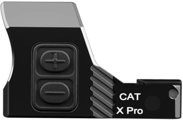 Image of Cyelee Optics CAT X PRO Reflex Red Dot Sight, 1x21x16.5mm, 3 MOA Dot/30 MOA Circle, Black, X003ZVATAX