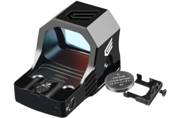 Image of Cyelee Optics CAT X PRO Reflex Red Dot Sight, 1x21x16.5mm, 3 MOA Dot/30 MOA Circle, Black, X003ZVATAX