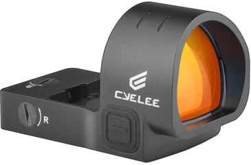 Image of Cyelee Optics Chameleon-SRS8 Reflex Red Dot Sight, 1x26.5x22.5mm, 8 MOA Dot, Black, X004G5E9CB
