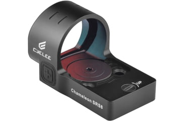 Image of Cyelee Optics Chameleon-SRS8 Reflex Red Dot Sight, 1x26.5x22.5mm, 8 MOA Dot, Black, X004G5E9CB