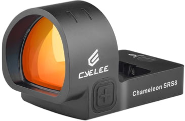 Image of Cyelee Optics Chameleon-SRS8 Reflex Red Dot Sight, 1x26.5x22.5mm, 8 MOA Dot, Black, X004G5E9CB