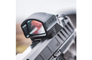 Image of Cyelee Optics Frog Reflex Red Dot Sight, 1x22x16mm, 2 MOA Dot, 6 MOA Dot, Black, X0051EV6Y5