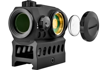 Image of Cyelee Optics T10 X PRO Reflex Red Dot Sight, 1x20mm, 2 MOA Dot/30 MOA Circle, Black, X004CV26XX
