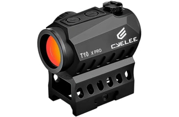 Image of Cyelee Optics T10 X PRO Reflex Red Dot Sight, 1x20mm, 2 MOA Dot/30 MOA Circle, Black, X004CV26XX
