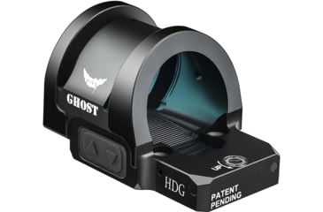Image of Cyelee Optics Ghost HDG Reflex Red Dot Sight, 1x26.5x22.5mm, 2 MOA Dot/26 MOA Circle, Black, X0044ECYKX