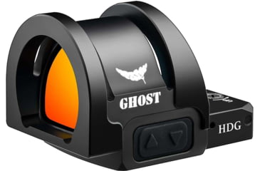 Image of Cyelee Optics Ghost HDG Reflex Red Dot Sight, 1x26.5x22.5mm, 2 MOA Dot/26 MOA Circle, Black, X0044ECYKX