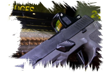 Image of Cyelee Optics Shark X PRO Reflex Red Dot Sight, 1x24x17mm, 2 MOA Dot/26 MOA Circle, Black, X0044ELYGD