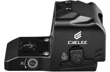 Image of Cyelee Optics Wolf EDG Reflex Red Dot Sight, 1x23x16mm, 3 MOA Dot, Black, X004I4BUNL
