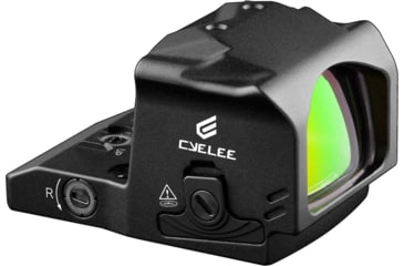Image of Cyelee Optics Wolf G-EDG Reflex Red Dot Sight, 1x 23 x 16 mm, 3 MOA Dot, Black, X004RLLRJH