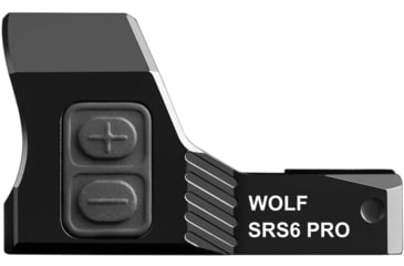 Image of Cyelee Optics Wolf SRS6 PRO Reflex Red Dot Sight, 1x24x17mm, 6 MOA Dot, Black, X004OVWEOH