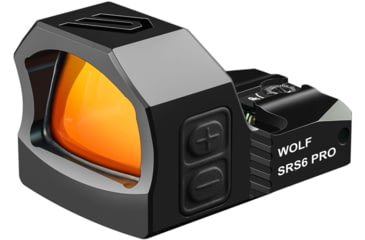 Image of Cyelee Optics Wolf SRS6 PRO Reflex Red Dot Sight, 1x24x17mm, 6 MOA Dot, Black, X004OVWEOH