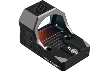 Image of Cyelee Optics Wolf X PRO Reflex Red Dot Sight, 1x24x17mm, 2 MOA Dot/26 MOA Circle, Black, X003ZV8QY9
