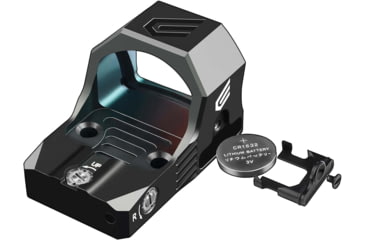 Image of Cyelee Optics Wolf X PRO Reflex Red Dot Sight, 1x24x17mm, 2 MOA Dot/26 MOA Circle, Black, X003ZV8QY9