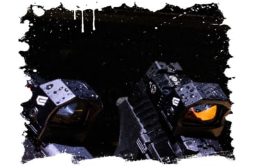 Image of Cyelee Optics Wolf X PRO Reflex Red Dot Sight, 1x24x17mm, 2 MOA Dot/26 MOA Circle, Black, X003ZV8QY9