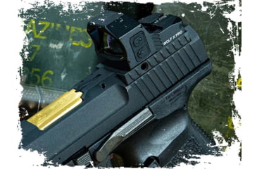 Image of Cyelee Optics Wolf X PRO Reflex Red Dot Sight, 1x24x17mm, 2 MOA Dot/26 MOA Circle, Black, X003ZV8QY9