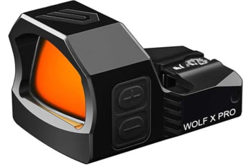 Image of Cyelee Optics Wolf X PRO Reflex Red Dot Sight, 1x24x17mm, 2 MOA Dot/26 MOA Circle, Black, X003ZV8QY9