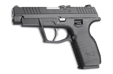 Image of CZ-USA 110 Pistol, 9x21 IMI, 3.9in barrel, black polymer frame, integrated polymer grip, recoil operated semi-automatic, adjustable, 13 round magazine, CZ-110-9X21 IMI-3.9-1-FRRMPG