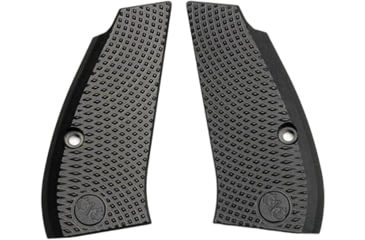 Image of CZ Custom CZ 75 Compact Grips Aluminum Checker