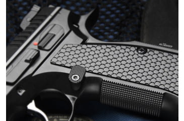 Image of CZ Custom Mikro Pocket CZ 75 B, CZ 75 SP-01, CZ 75 SP-01 Tactical, CZ 75 SP-01 Shadow, CZ Shadow 2, CZ 75 Shadow, Pistol Grip Panels, Black, 10386