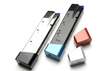 Image of CZ Custom MecGar CZ 75 20 Round Magazine Extension, Black, 20, 10433