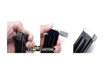 Image of CZ Custom CZ Base Pad Czech Mate or Tactical Sports Extended Black 170mm