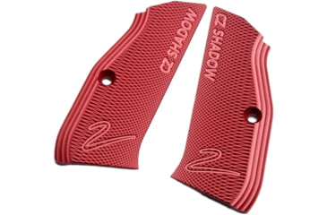 Image of CZ Custom Factory CZ Shadow 2 Pistol Grip Panels, Red, 44001