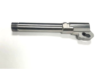 Image of CZ Custom CZ 75 Compact 9mm Luger Threaded Pistol Barrel, 4.22 in, 1-16, Polished, Silver, 30143