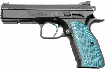 Image of CZ-USA Custom Shadow 2 SA ACCU FS Semi Auto Pistol, 9mm Luger, 4.9 in Barrel