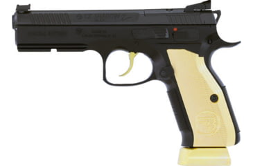 Image of CZ-USA Shadow 2 Gold Digger OR FS Semi Auto Pistol, 9mm Luger, 4.89 inch Barrel
