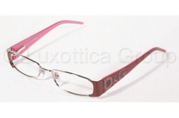 Image of D&amp;G DD 5021B Eyeglasses Styles 035 Silver Frame w/Non-Rx 50 mm Diameter Lenses, 035-5017, DandG DD 5021B Eyeglasses Styles 035 Silver Frame w/Non-Rx 50 mm Diameter Lenses